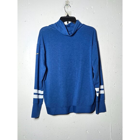 Nike NFL Team Apparel Womens Indianapolis Colts Cowl Neck Sweatshirt Size Large - Picture 2 of 9